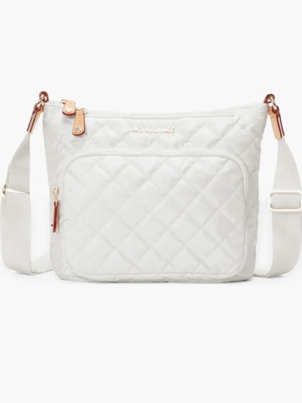 MZ Wallace Metro Scout Deluxe Quilted Nylon Crossbody Bag - Picture 4 of 14